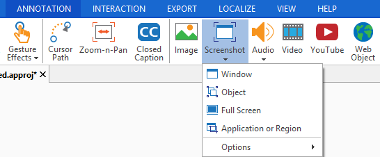 take a screenshot in Windows 10