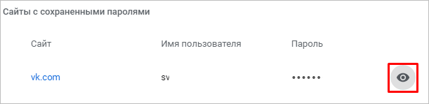 Хранение ключей в Google Chrome