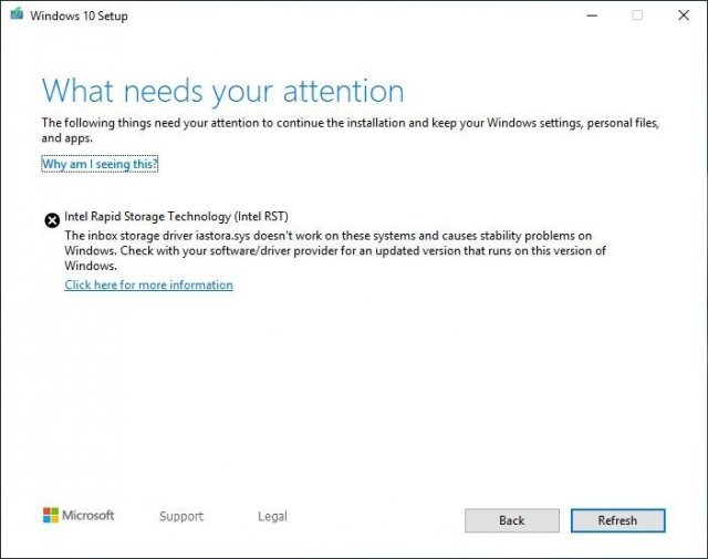 Windows 10 November 2019 Update: распространённые проблемы и варианты решения