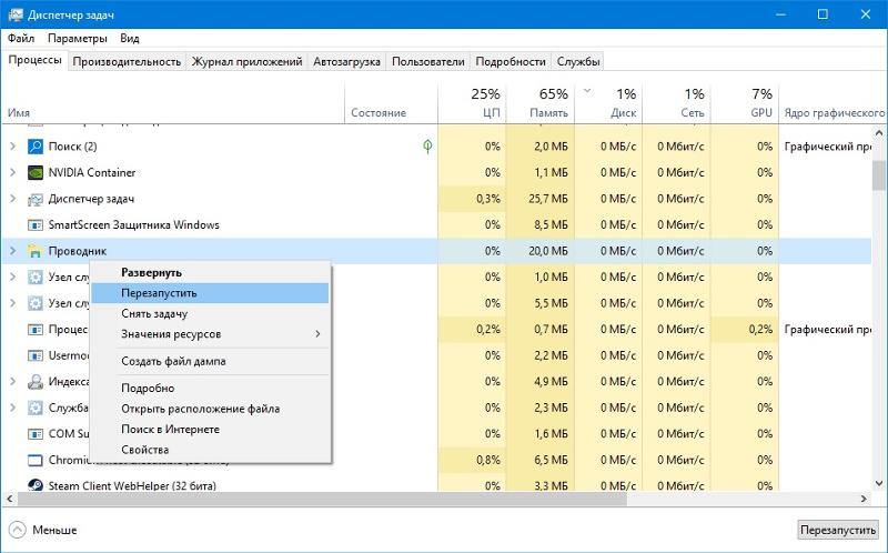 Как развернуть диспетчер задач windows 7