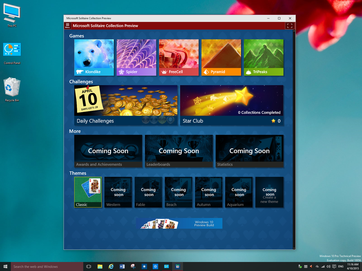 Майкрософт игры для виндовс. Встроенные игры Windows. Solitaire Windows 10. Встроенные игры в виндовс 11. Игры на виндовс 10.