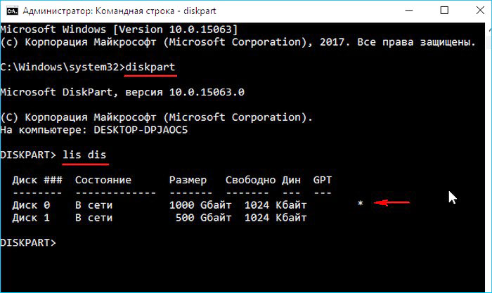 Схема разделов mbr или gpt для загрузочной флешки windows 10