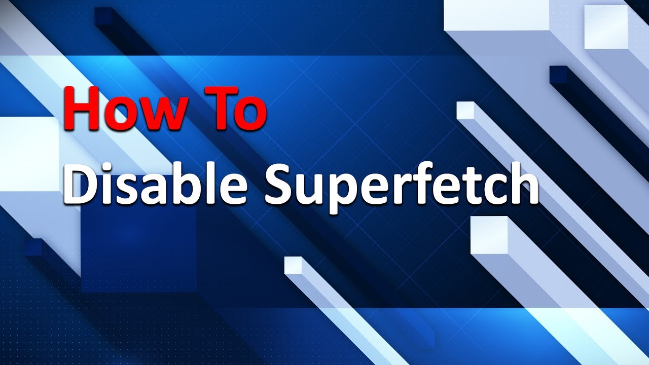SuperFetch нужен для ускорения работы операционной системы
