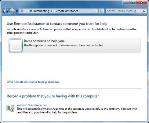  Remote Assistance tool