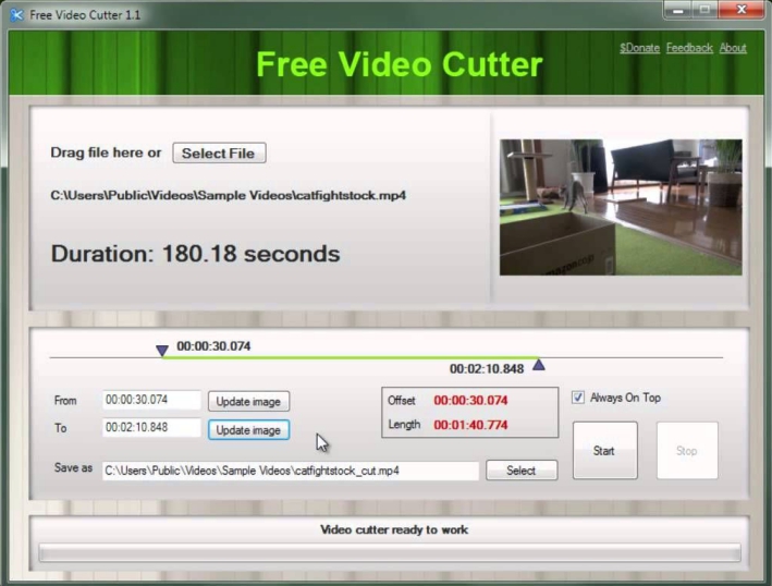 Free Video Cutter