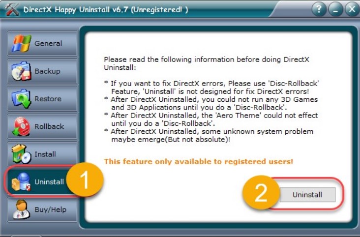 Как удалить DirectX полностью
