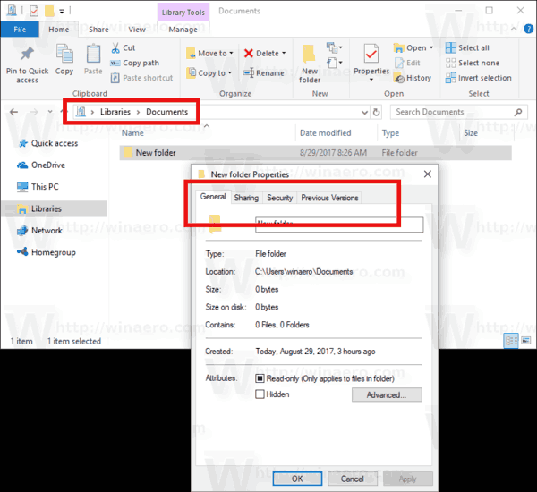 Folder Properties Windows 10 Customize Tab Missing
