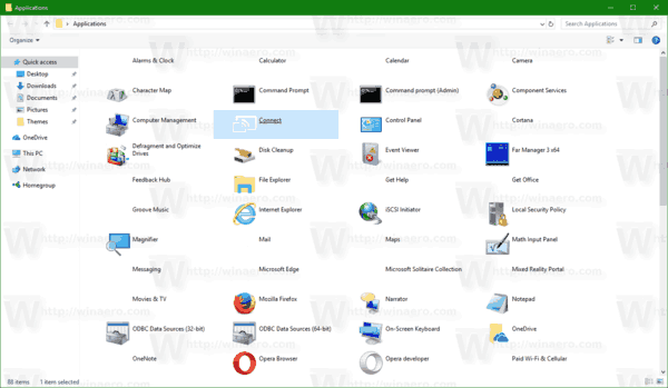 Windows 10 Applications Folder Appsfolder