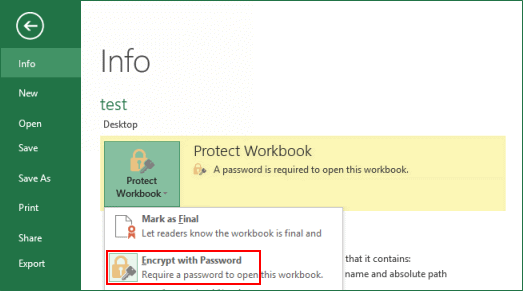 Remove password encryption
