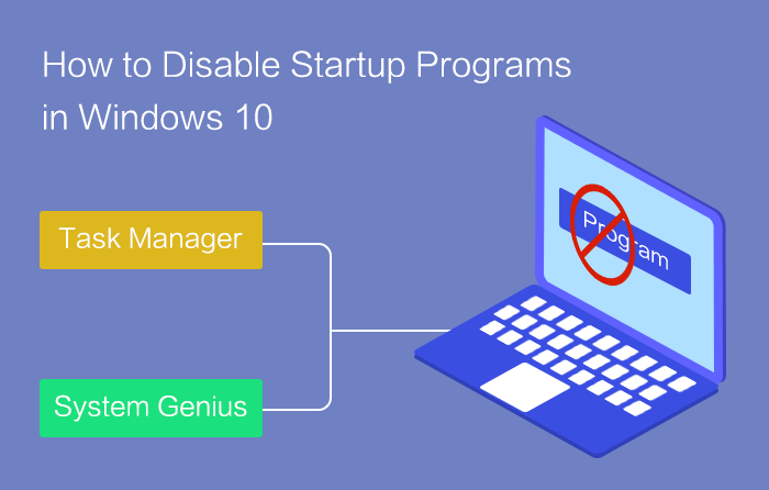 disable startup programs in Windows 10