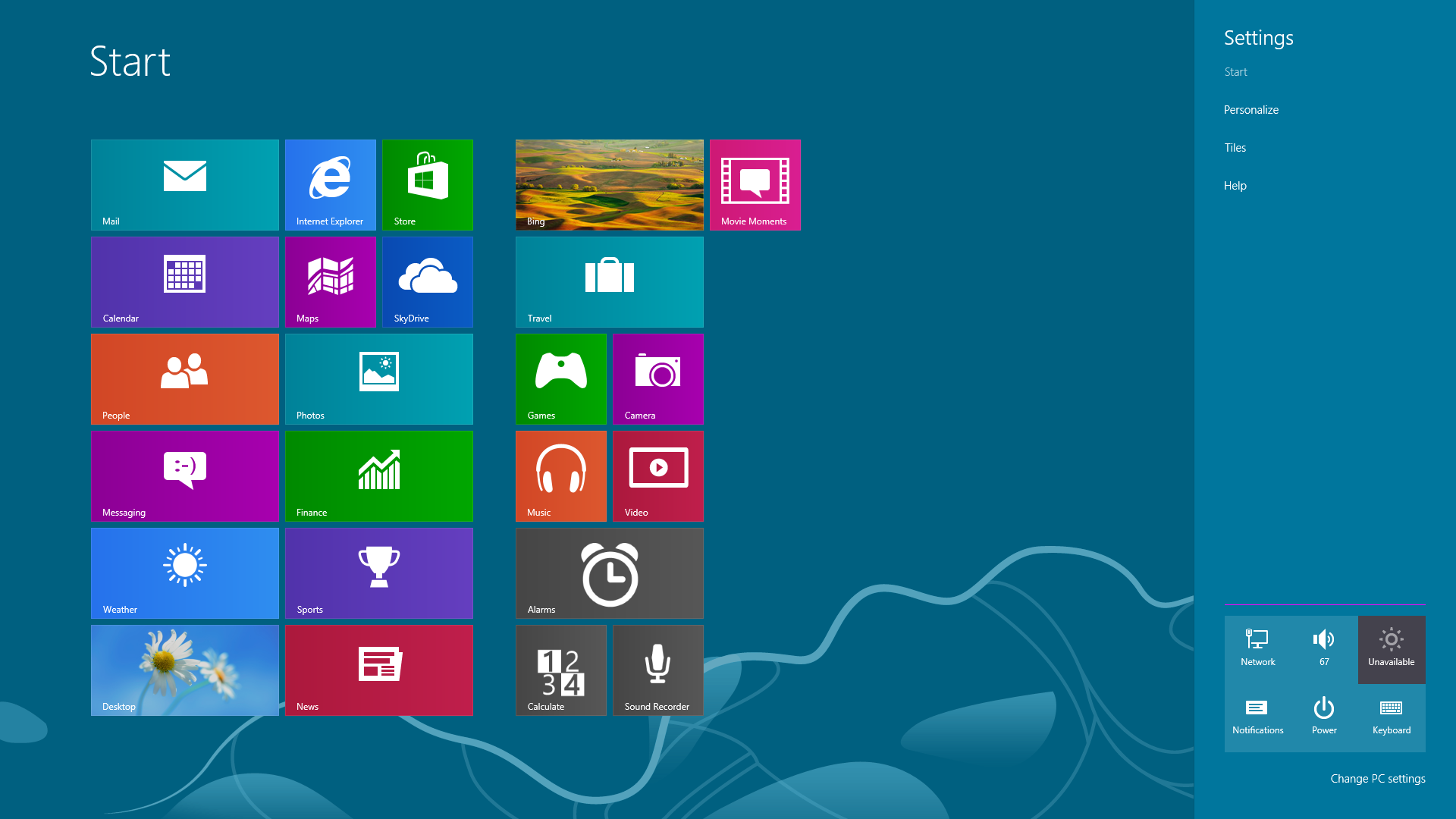 Начальный экран. Windows Blue build 9364. Windows Blue 9364. Windows XP Azure.