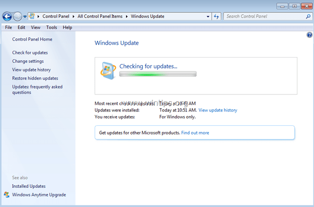 fix Windows Update Problems